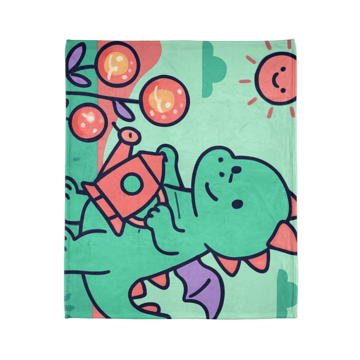 Cosmic Garden Dragon decorative home blankets