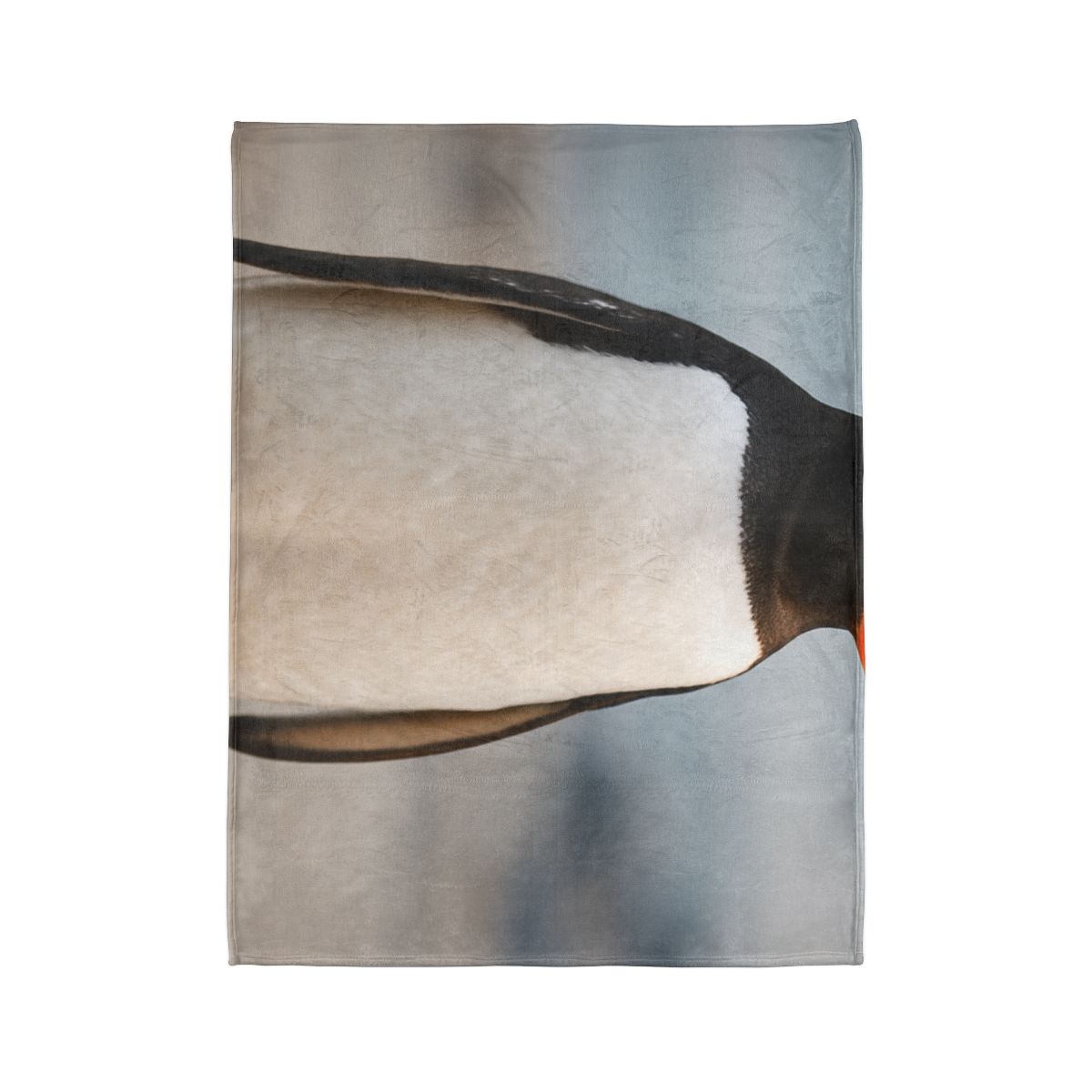 Shoreline Echo Gentoo Penguin designer printed blankets