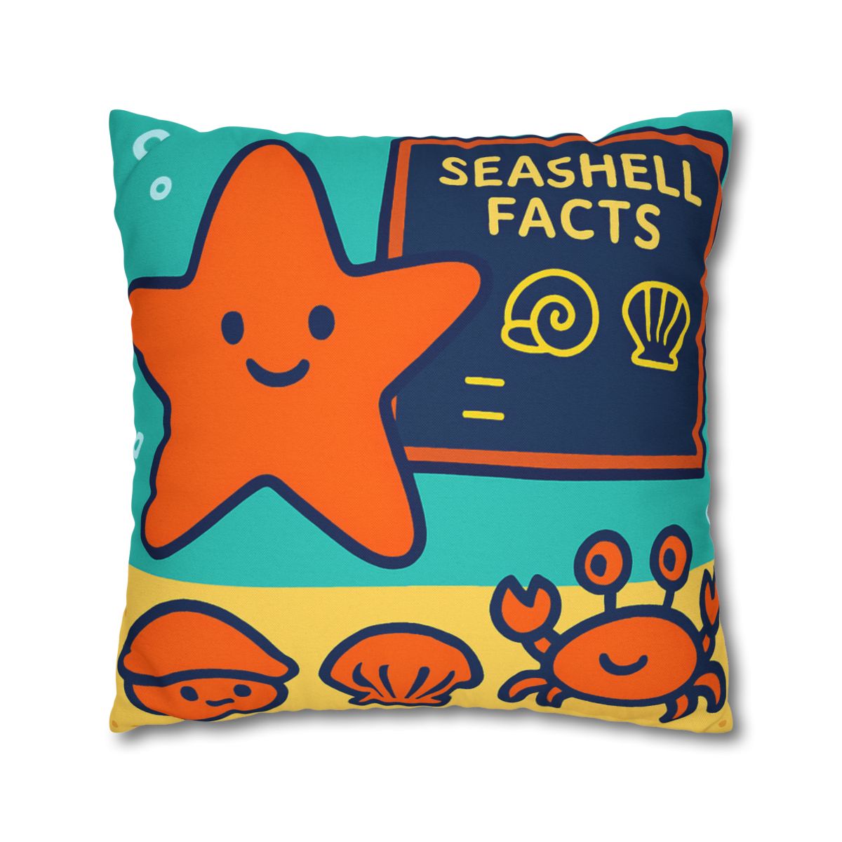 Starfish Science Class stylish decorative pillowcases