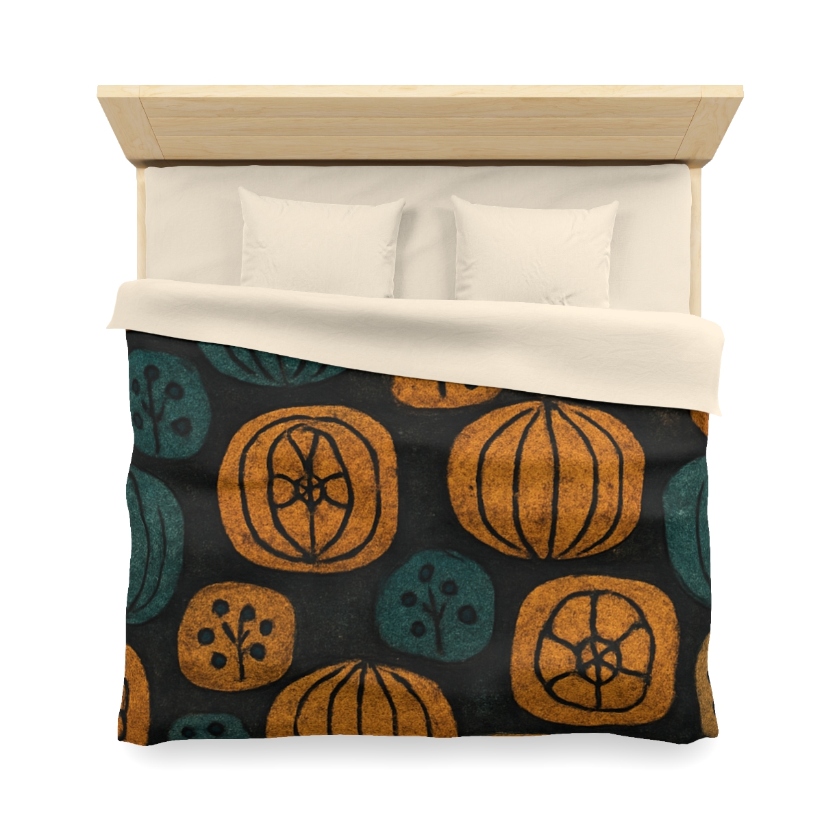 Seed Pod Mosaic designer printed duvets