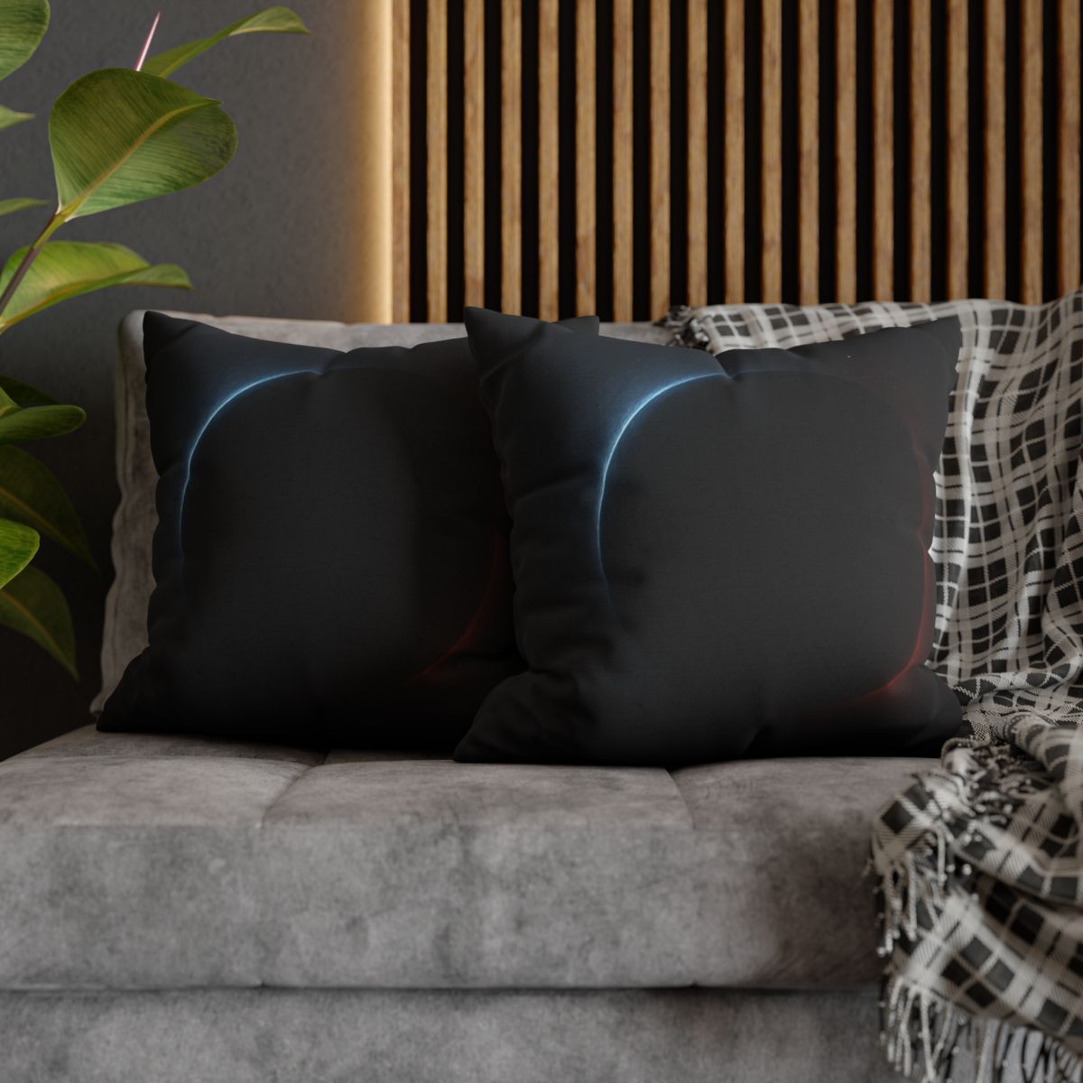 Event Horizon Silhouette unique gift pillow cases