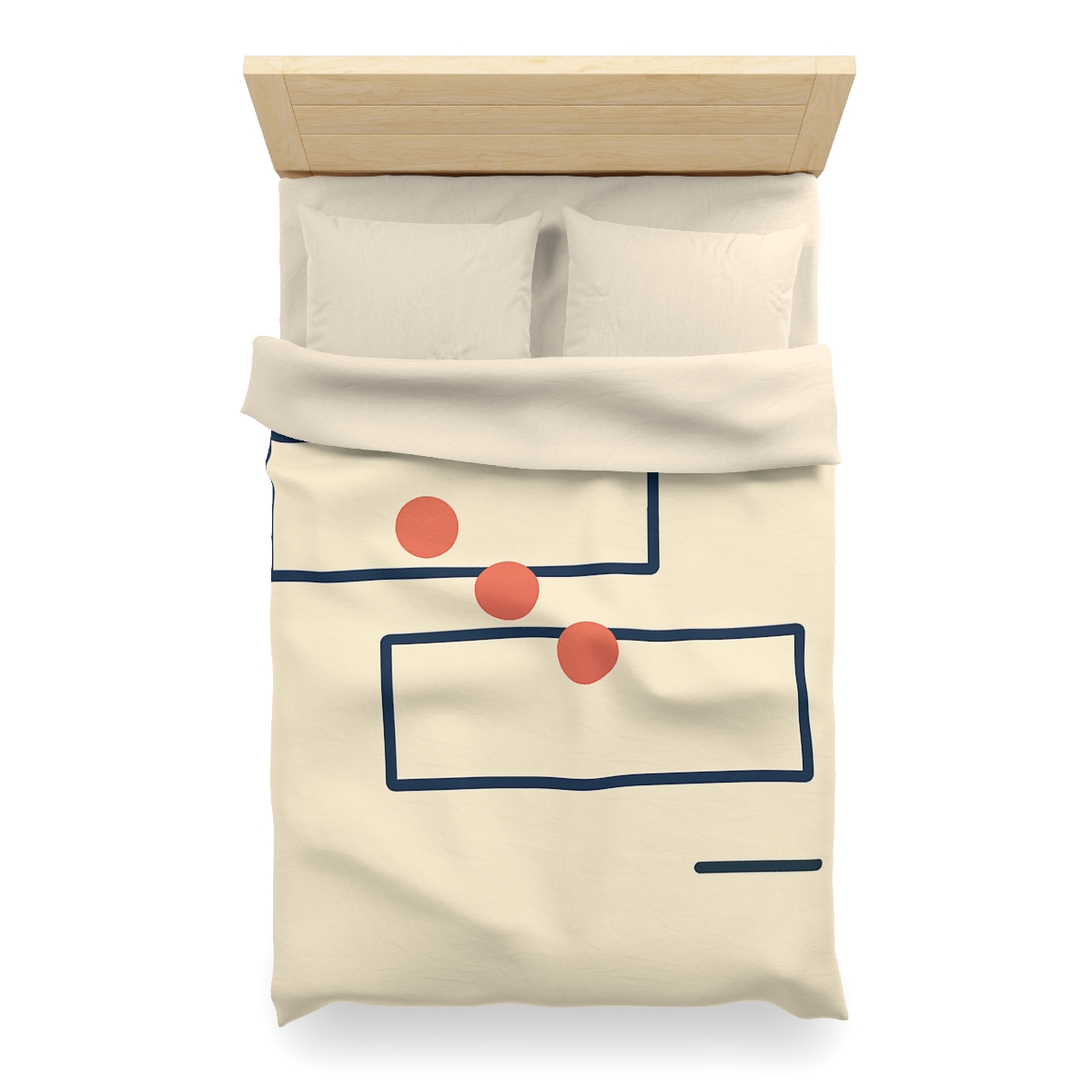 Offset Orbit Blocks trendy bedroom duvets