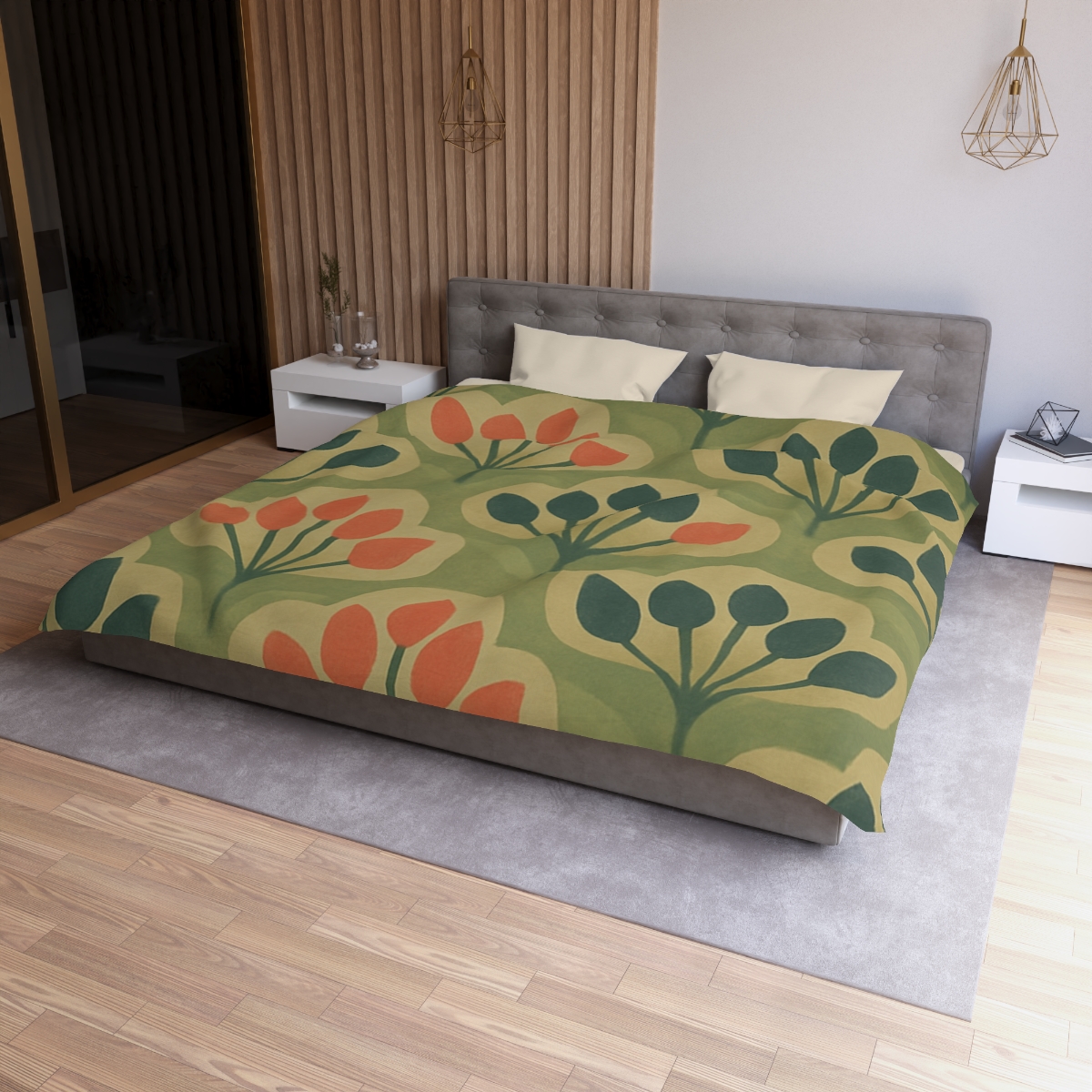 Bud Cluster Tapestry personalized bedding duvets