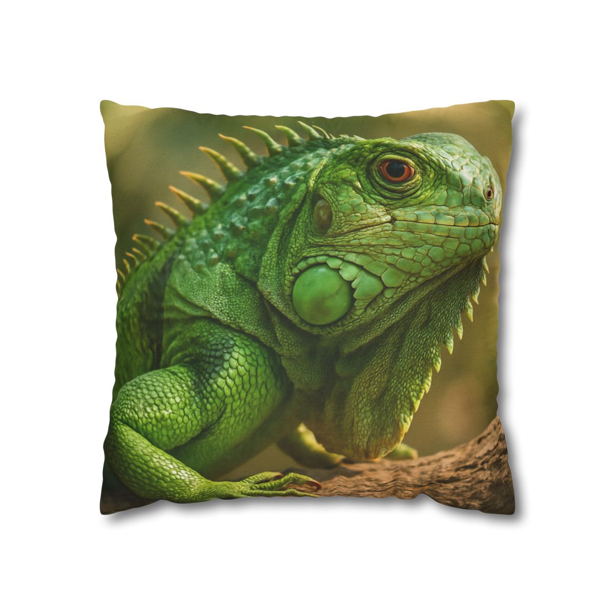 Green Iguana Sun Poise stylish decorative pillowcases