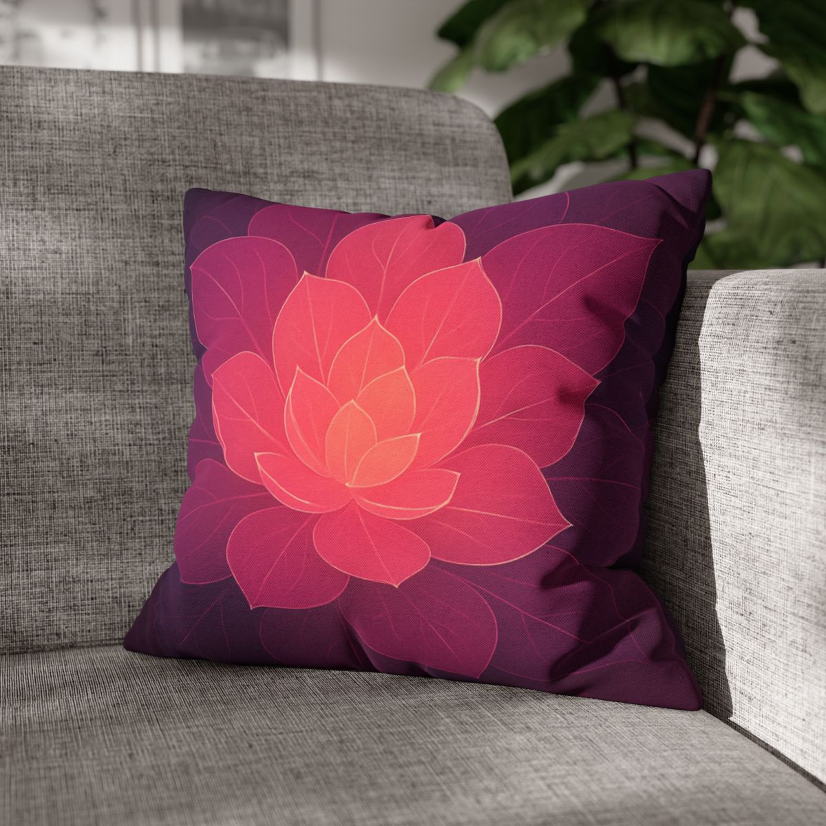 Petal Prism Overlap personalized pillow covers