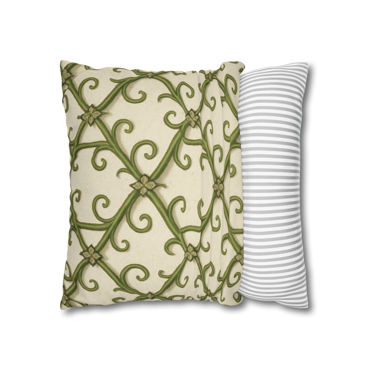 Vine Lattice Panorama personalized pillow covers