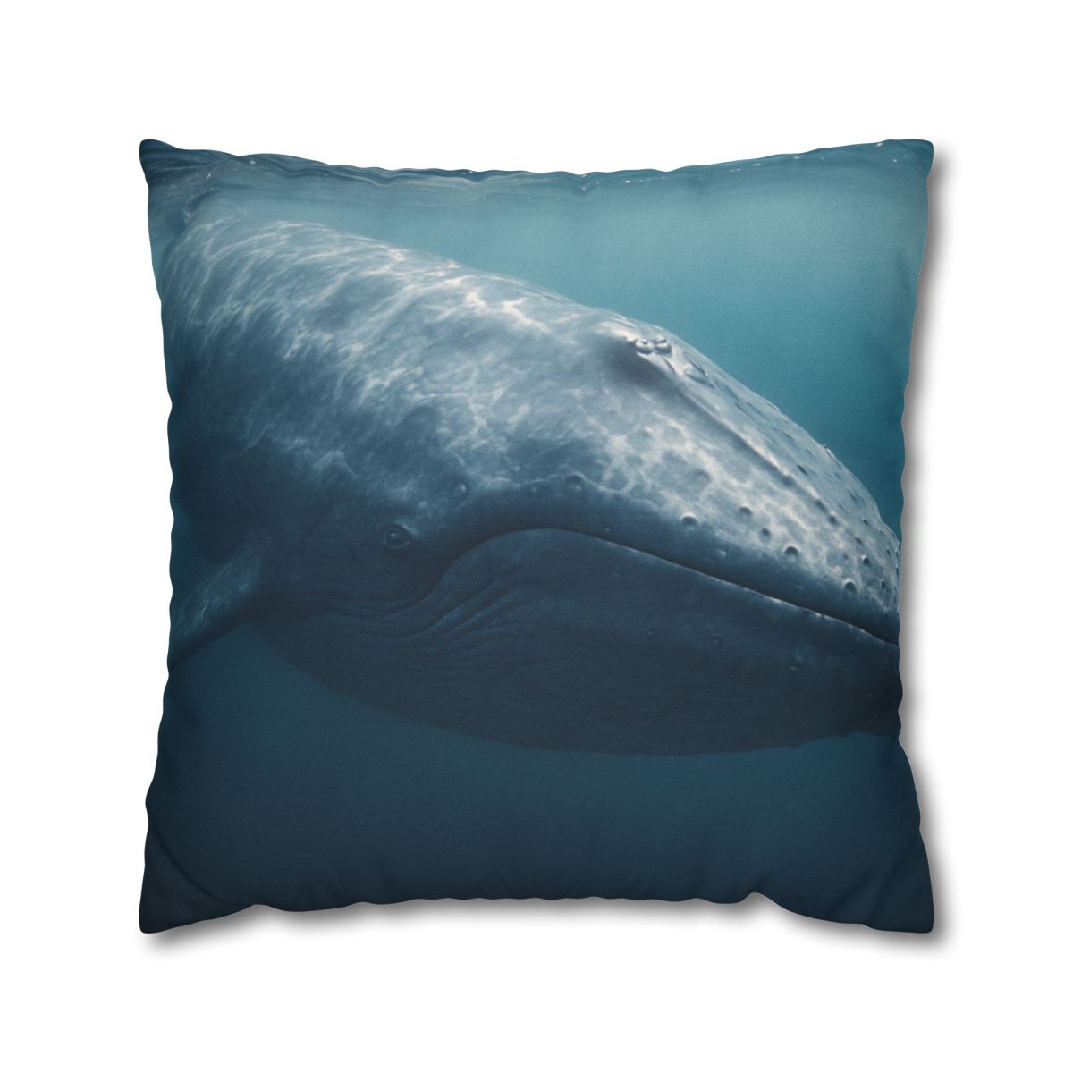 Ocean Song Blue Whale comfortable bedding pillow covers