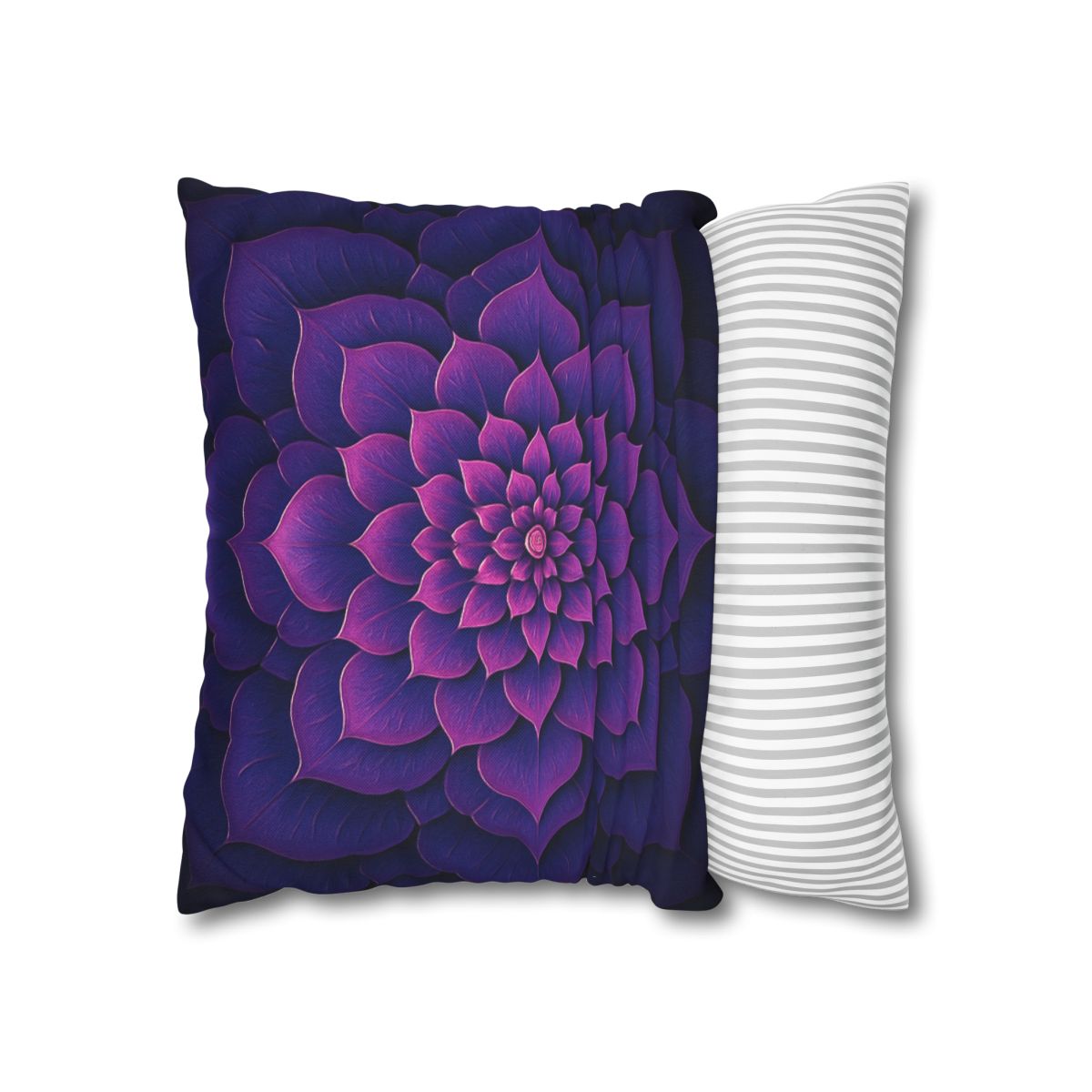 Bloom Ripple Mandala trendy patterned pillow cases