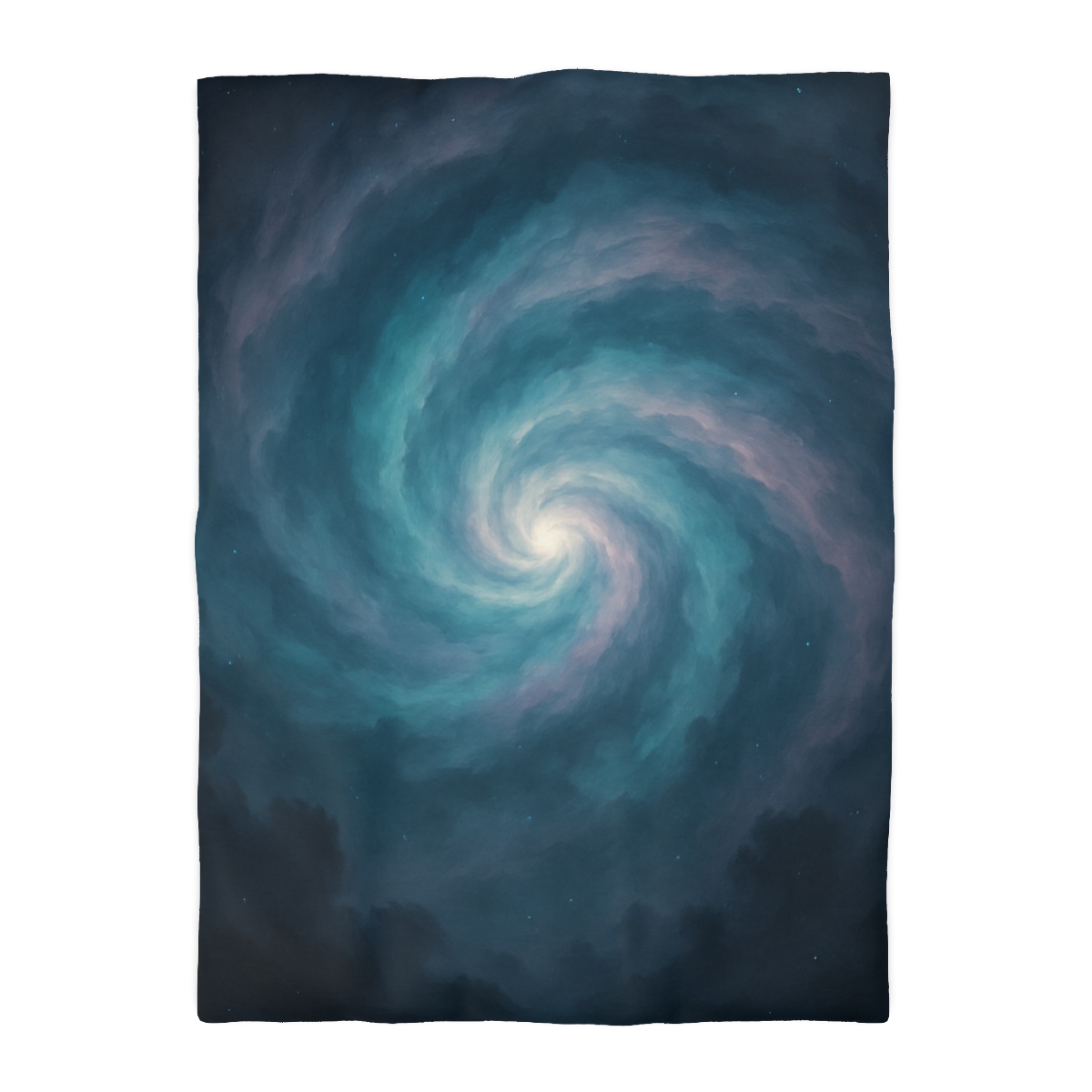 Nebula Spiral Haze unique patterned duvets