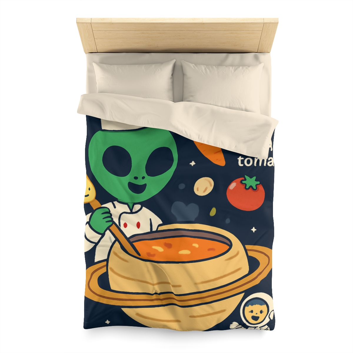 Solar System Soup Kitchen soft comforter duvets