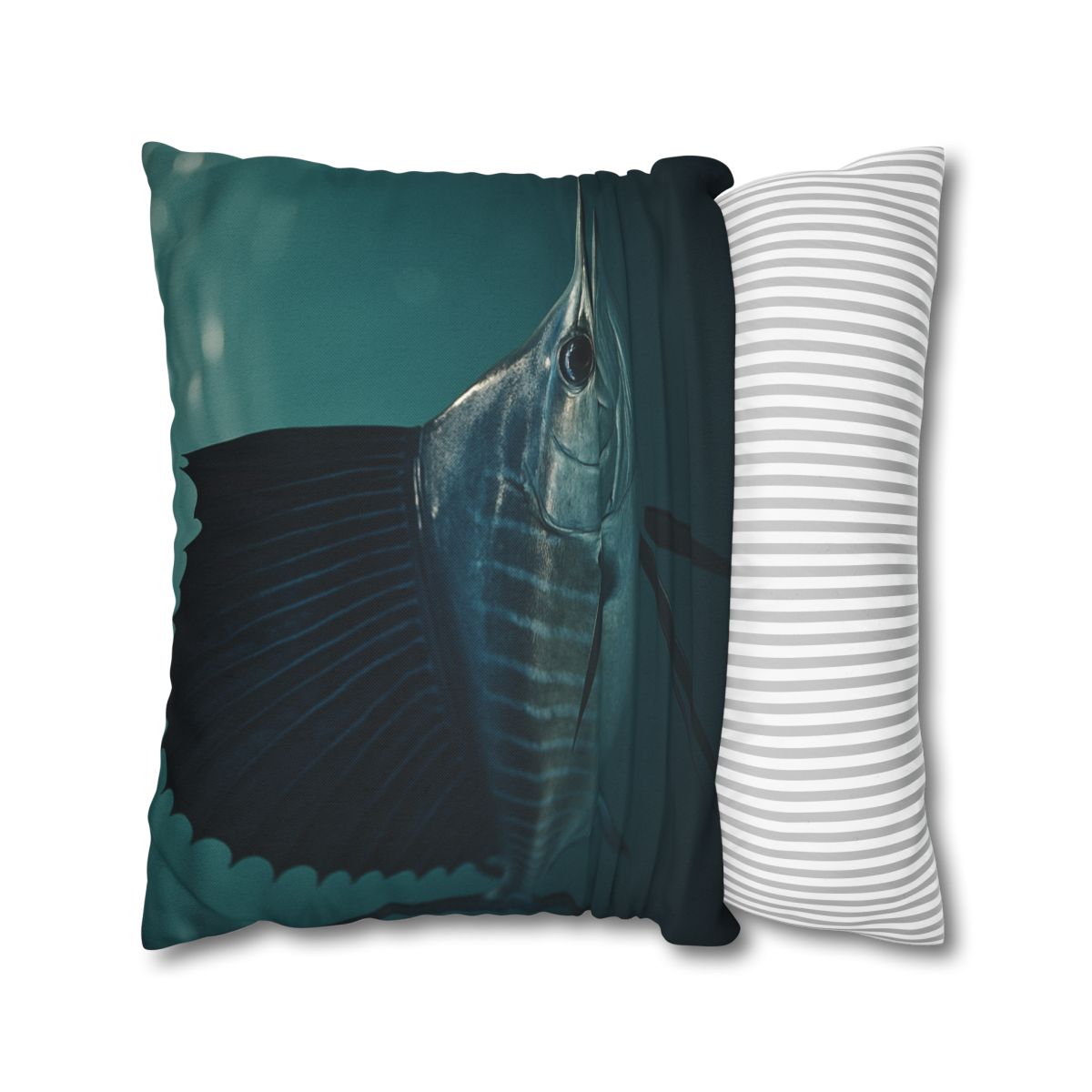 Velocity Ribbon Sailfish soft cotton pillow cases
