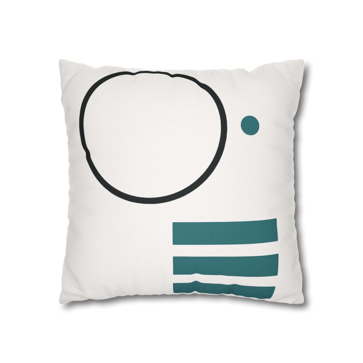 Orbiting Bars And Hollow Circle comfortable bedding pillow covers