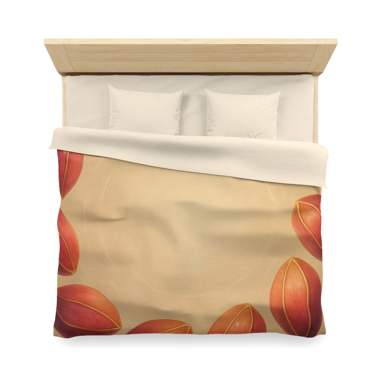 Cosmic Seed Pod Halo custom duvets