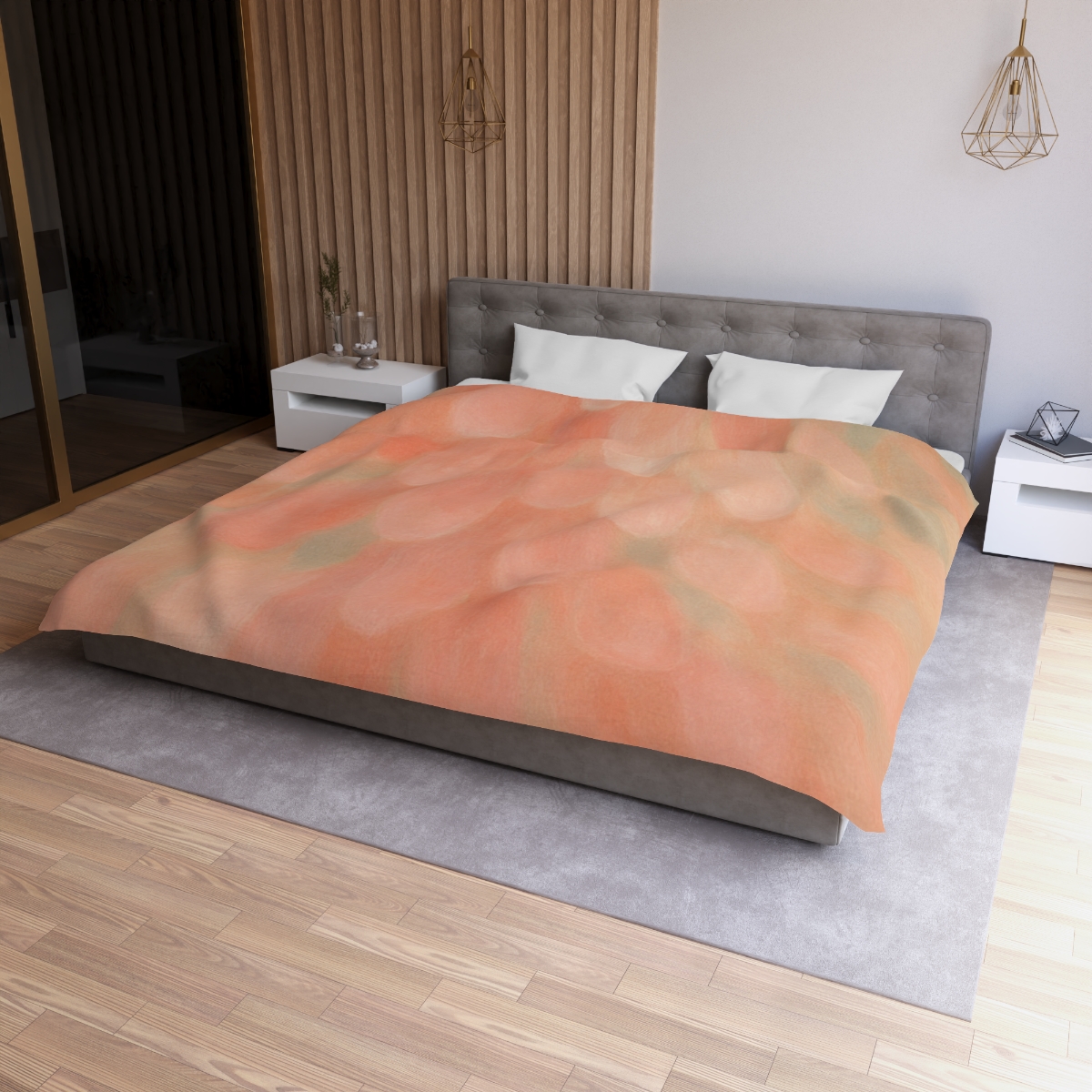 Petal Overlap Cascade stylish duvet covers