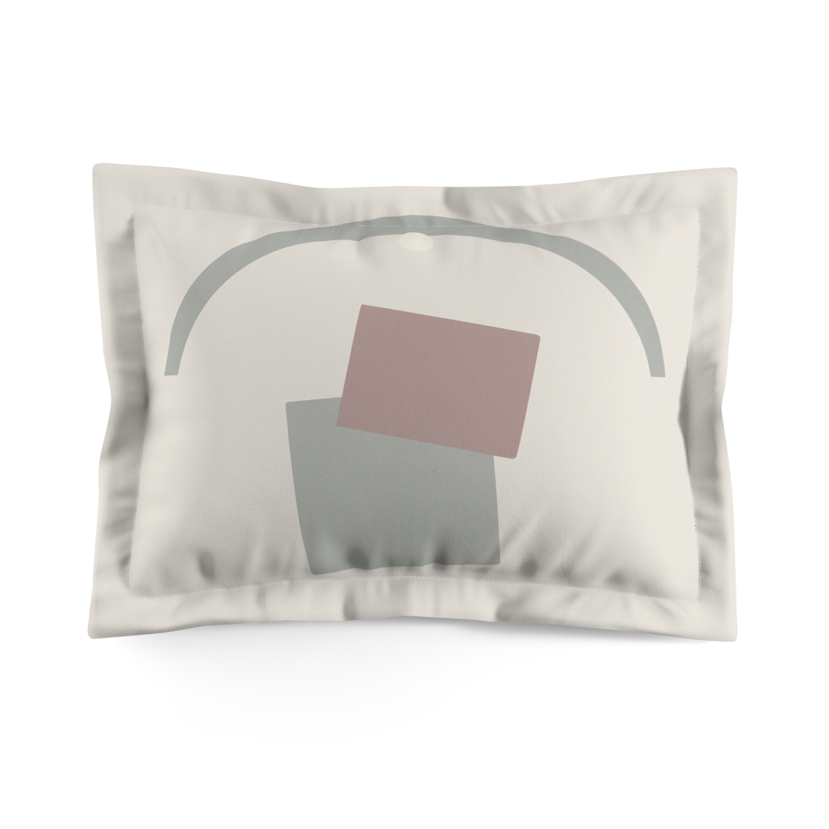 Arc Window Over Two Blocks unique shape pillows