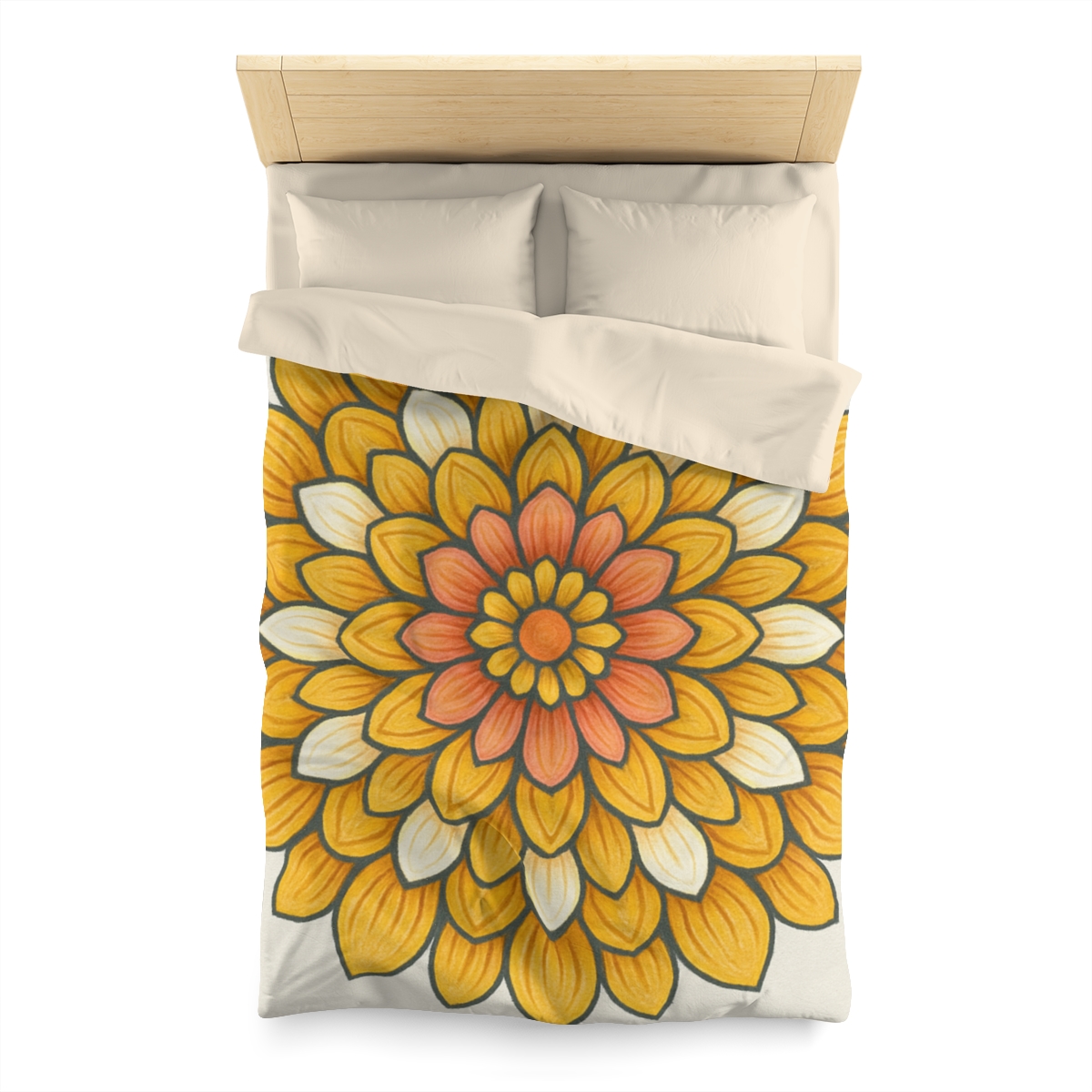 Floret Burst Mandala custom duvets