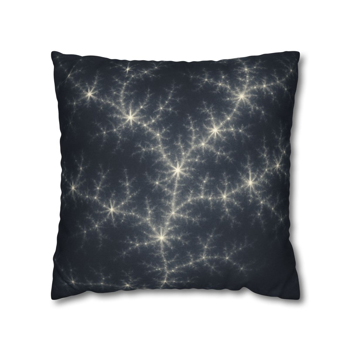 Starlit Fractal Cluster Drift stylish decorative pillowcases
