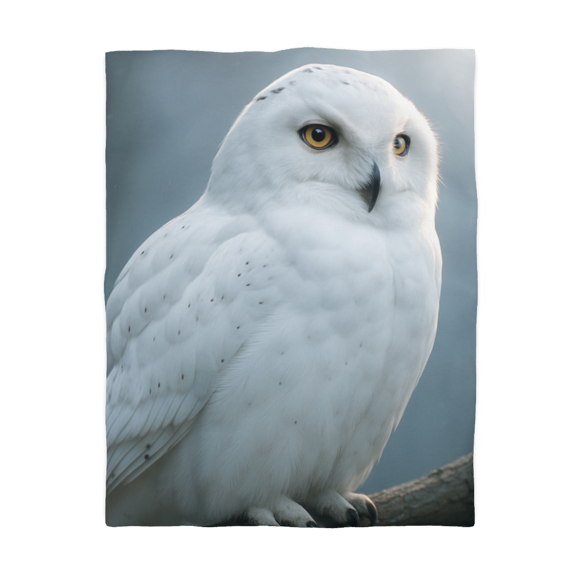 Twilight Watcher Snowy Owl stylish duvet covers