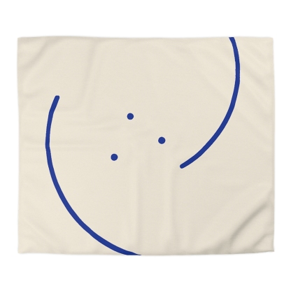 Twin Crescent Constellation custom duvets
