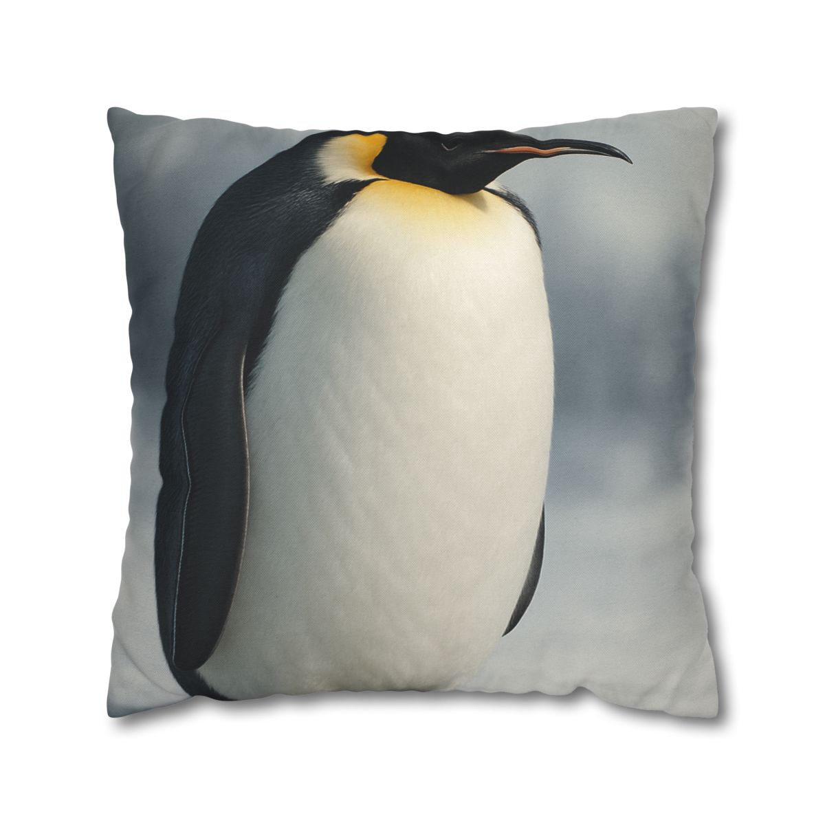 Moonlit Vigil Emperor Penguin soft cotton pillow cases