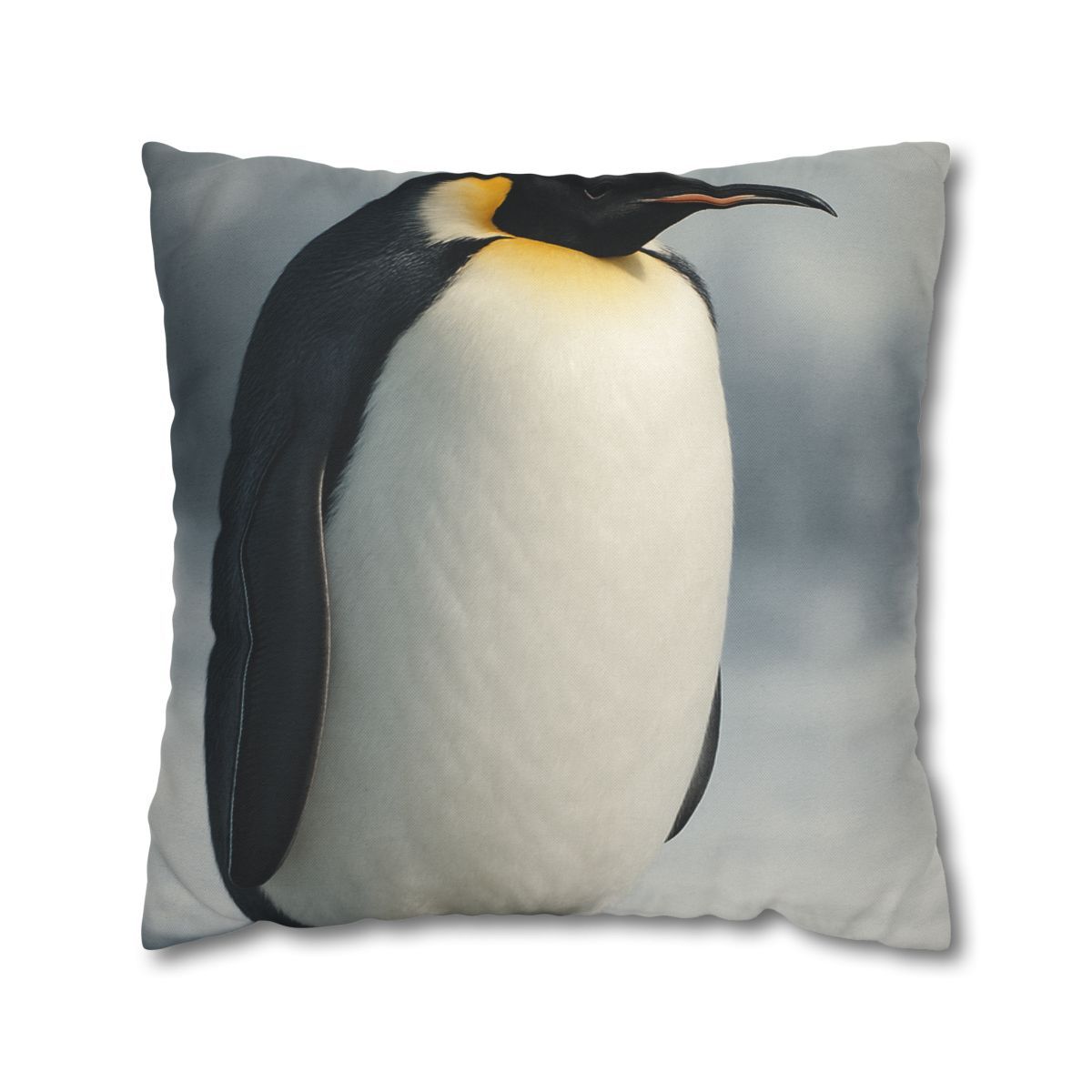 Moonlit Vigil Emperor Penguin soft cotton pillow cases