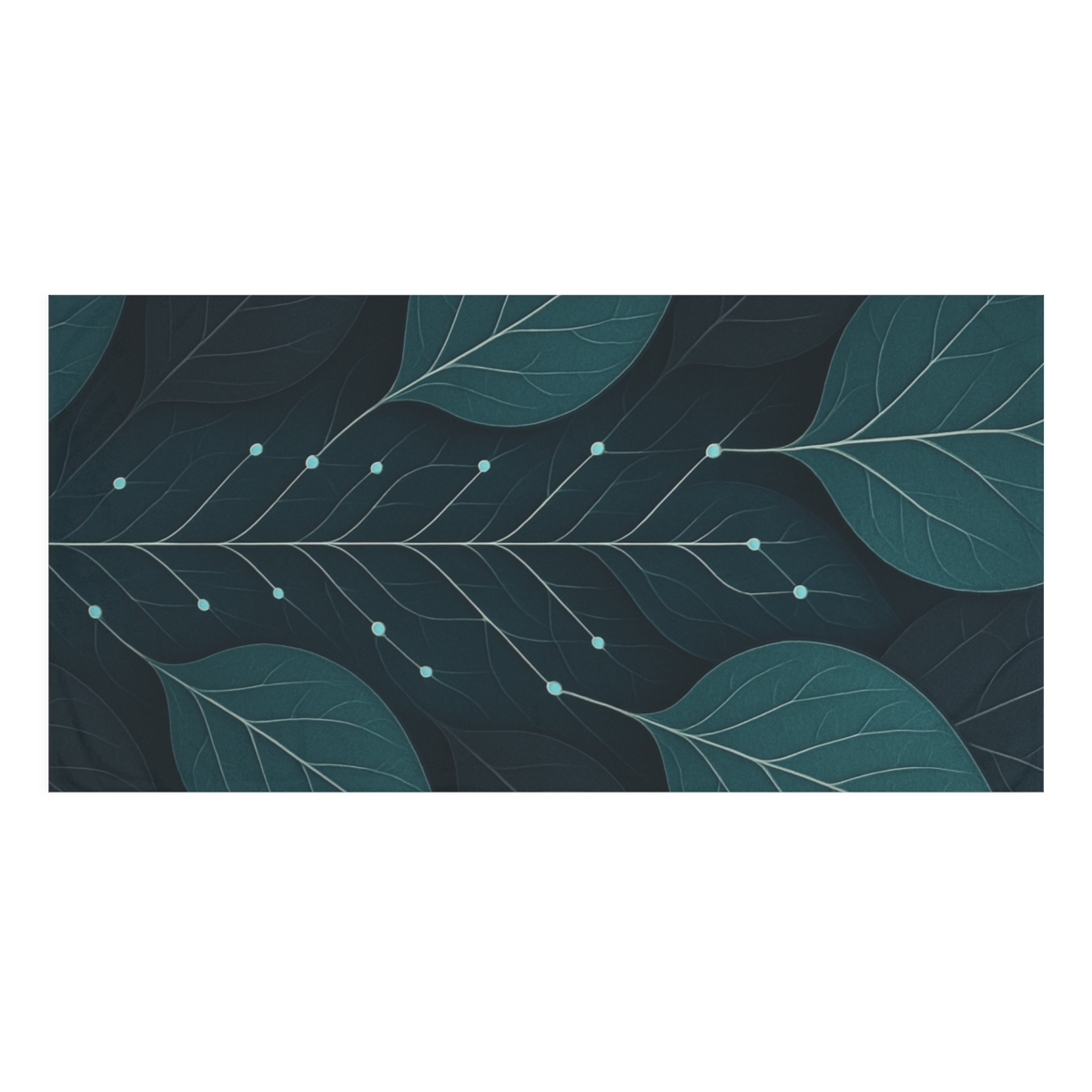 Vein Circuit Canopy stylish beach towels