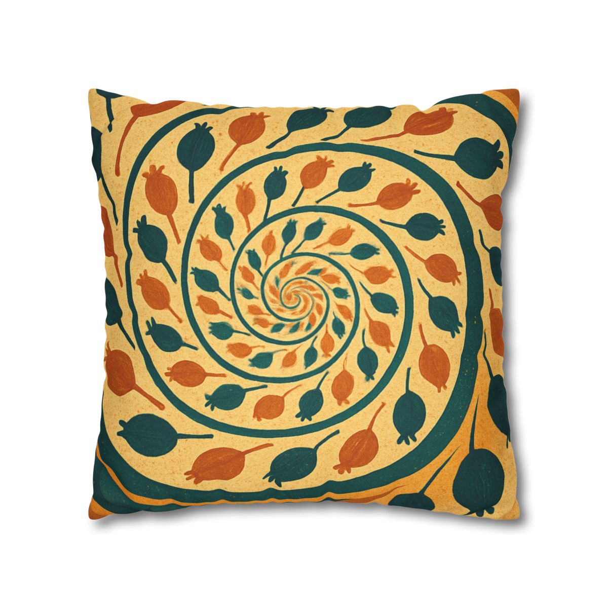 Spiral Seed Chorus designer print pillow cases