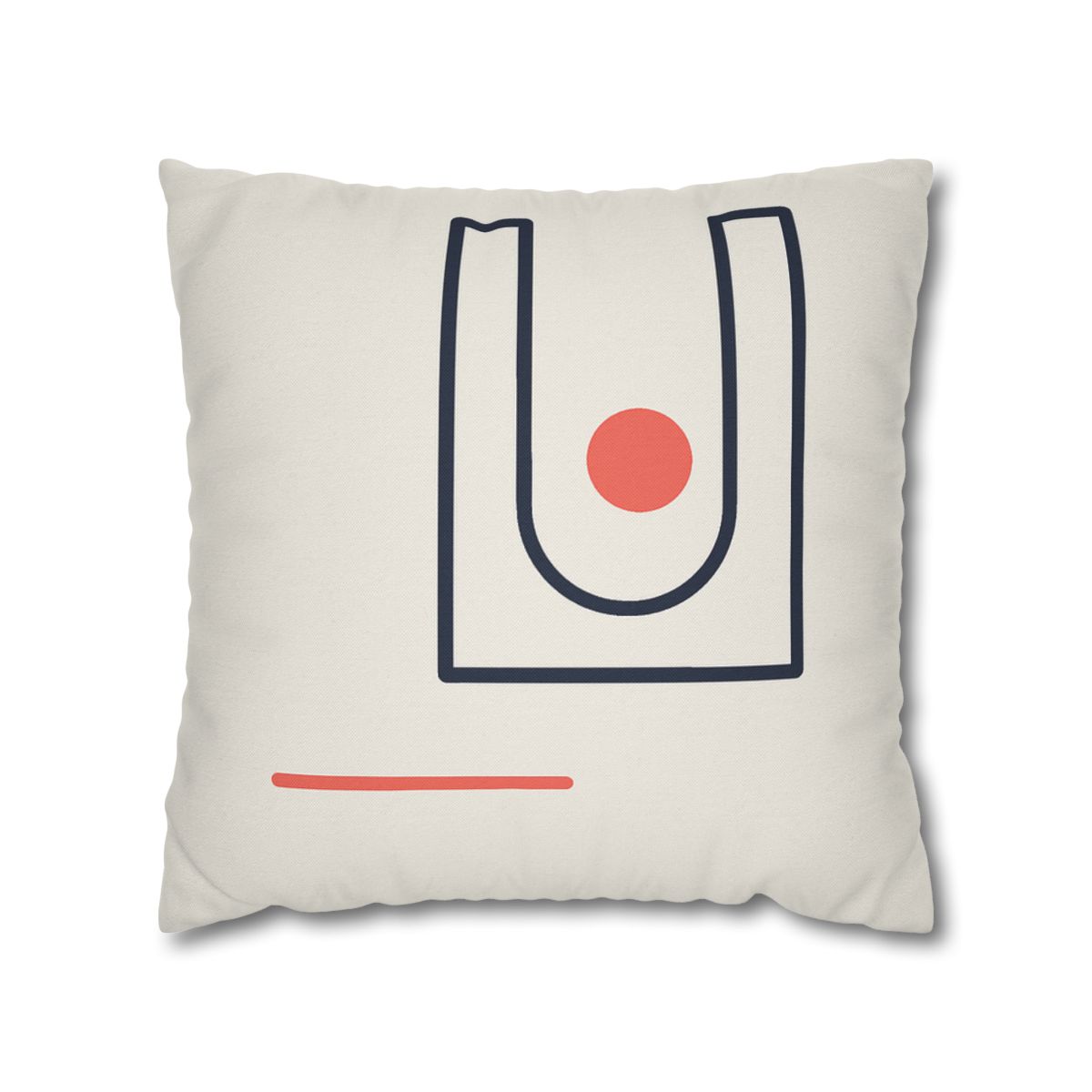 Orbit Gap Rectangles designer print pillow cases