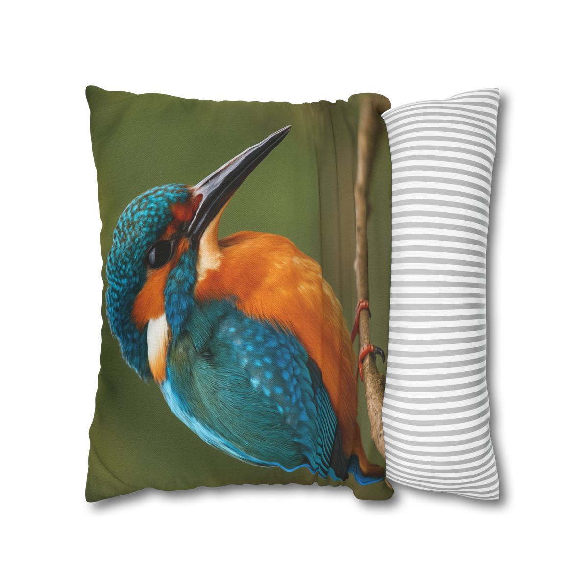 Emerald Flash Kingfisher comfortable bedding pillow covers