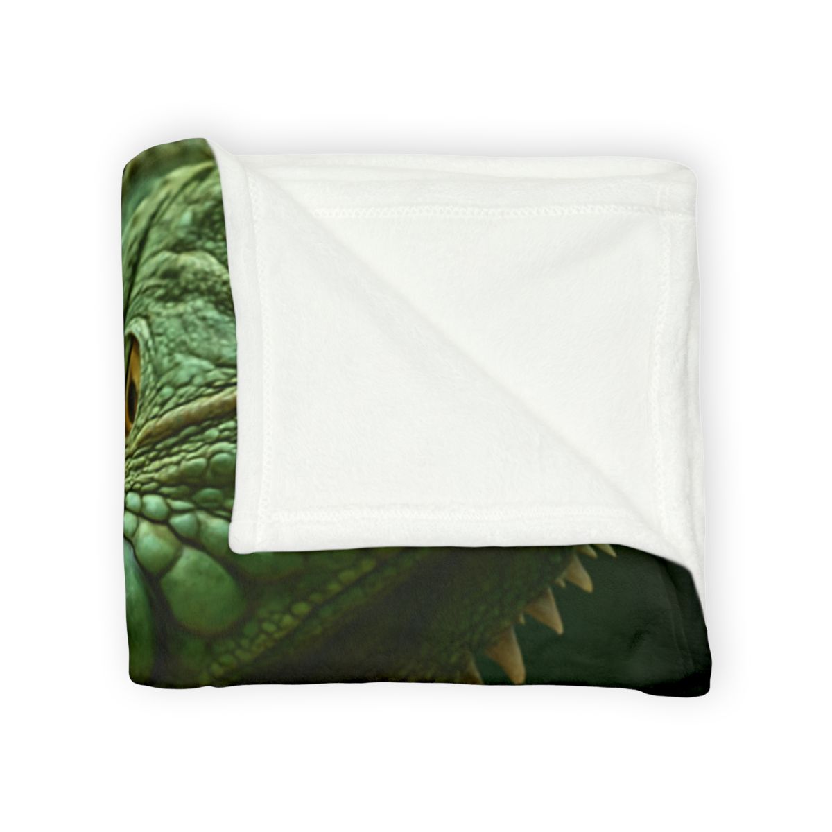 Sunlit Perch Green Iguana unique gift blanketscustom blankets