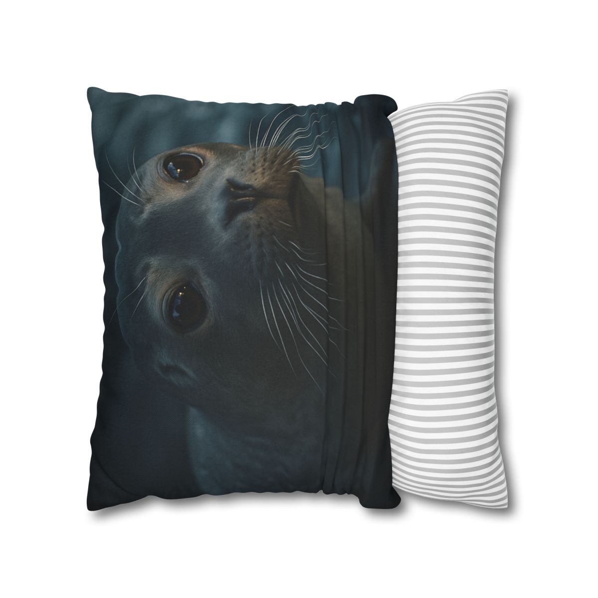 Moonlit Gaze Harbor Seal unique gift pillow cases
