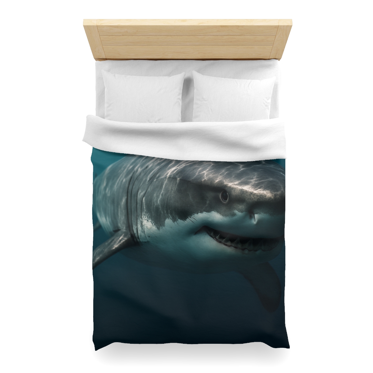 Silent Hunter Great White Shark custom duvets