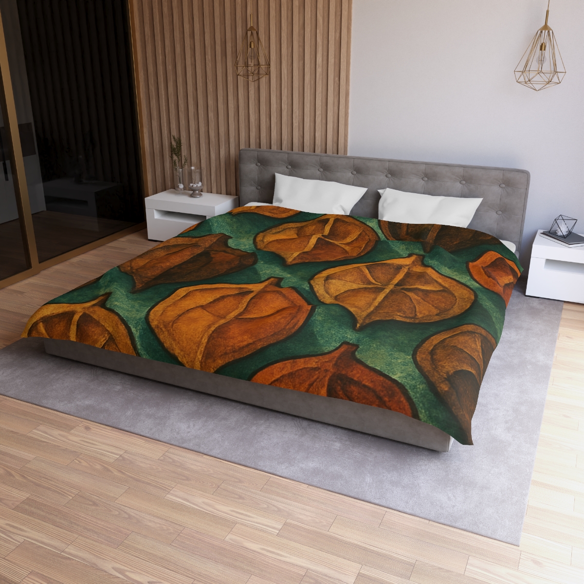 Seed Pod Cluster Mosaic stylish duvet covers