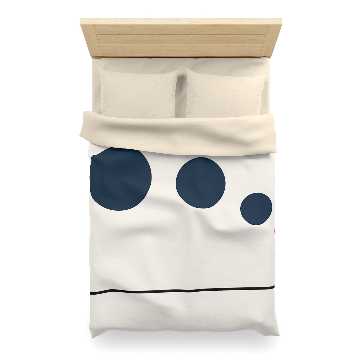 Orbital Triad Over Quiet Line unique patterned duvets