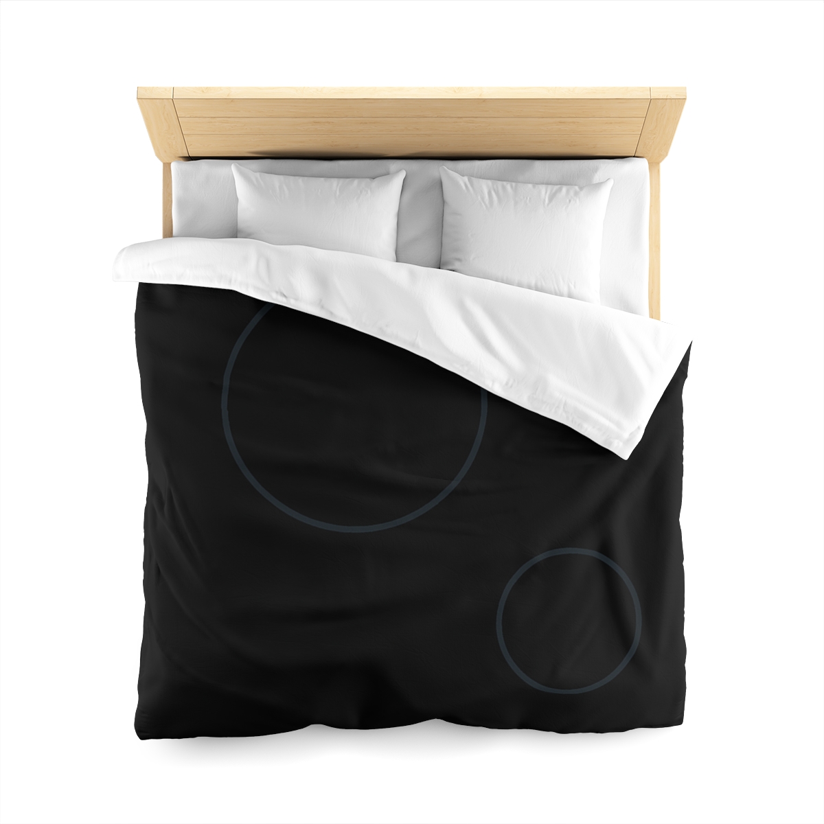 Diagonal Rings Alignment unique patterned duvets