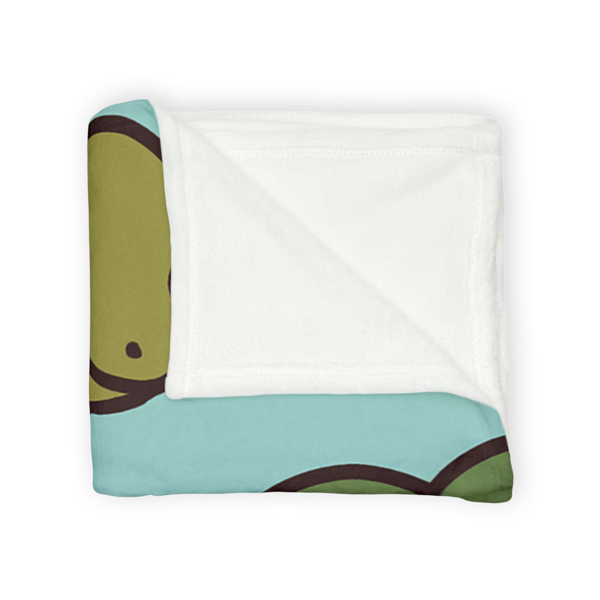 Time Travel Turtle Garden stylish throw blankets
