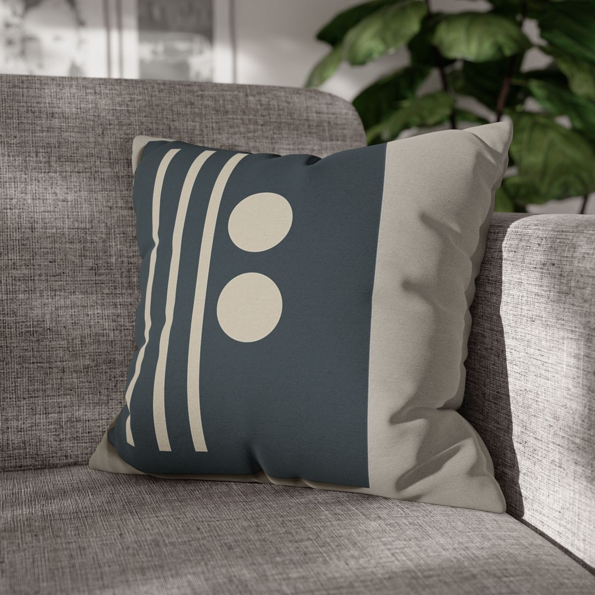 Negative Space Lattice designer print pillow cases