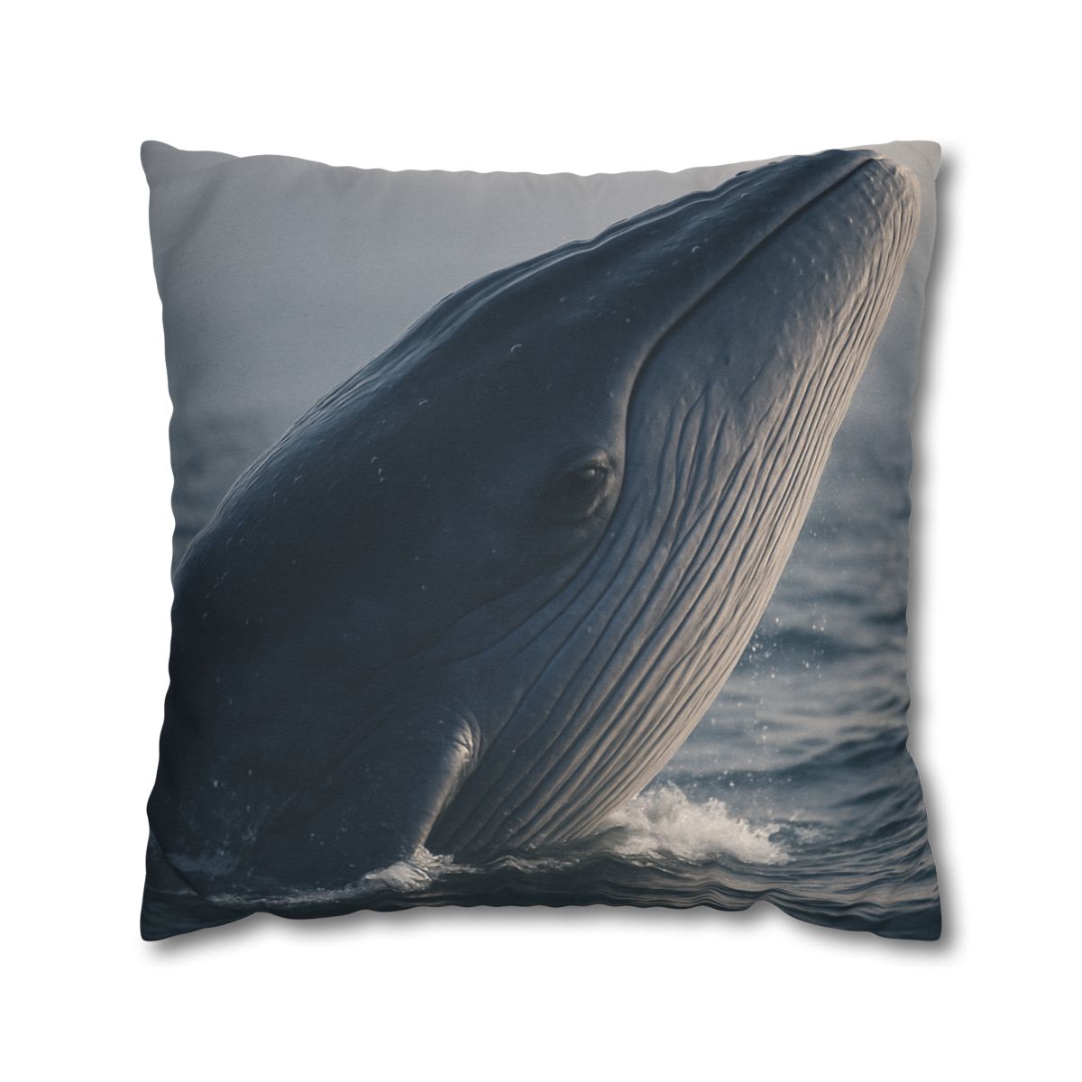 Ocean Song Blue Whale comfortable bedding pillow covers