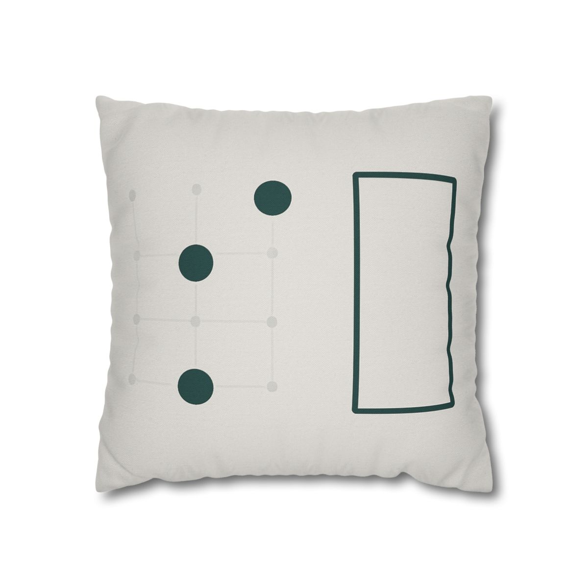 Triad Signal Grid personalized pillow covers
