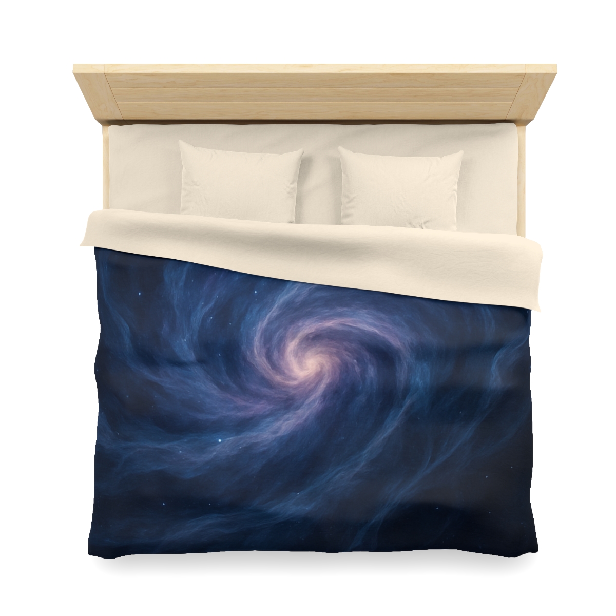 Nebula Spiral Tapestry custom duvets