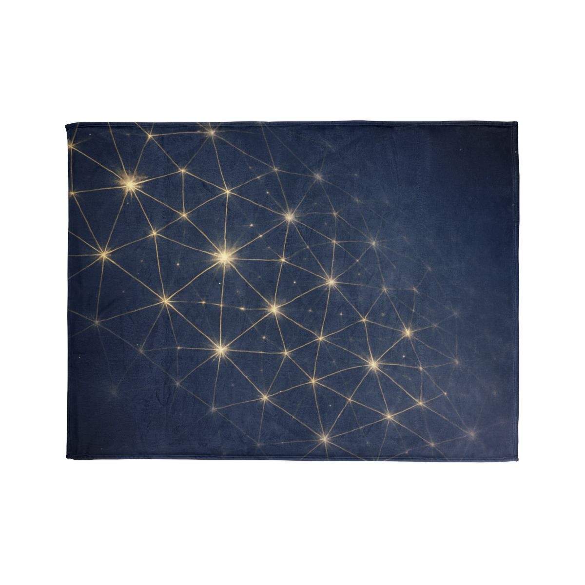 Stellar Lattice Bloom personalized cozy blankets