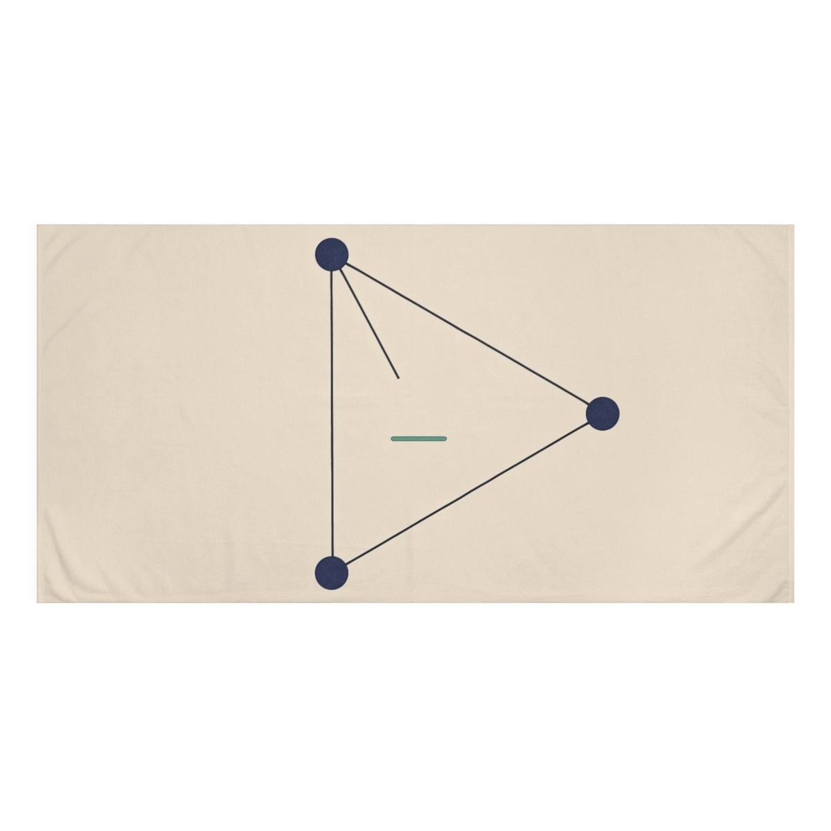 Three Node Vector Junction designer printed towels