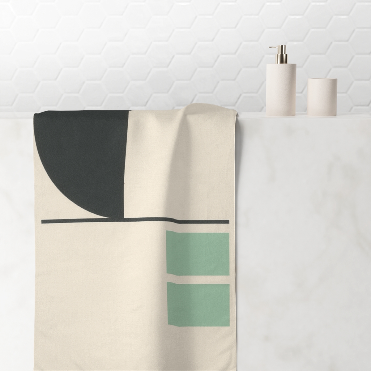 Arc Window With Twin Blocks stylish beach towels