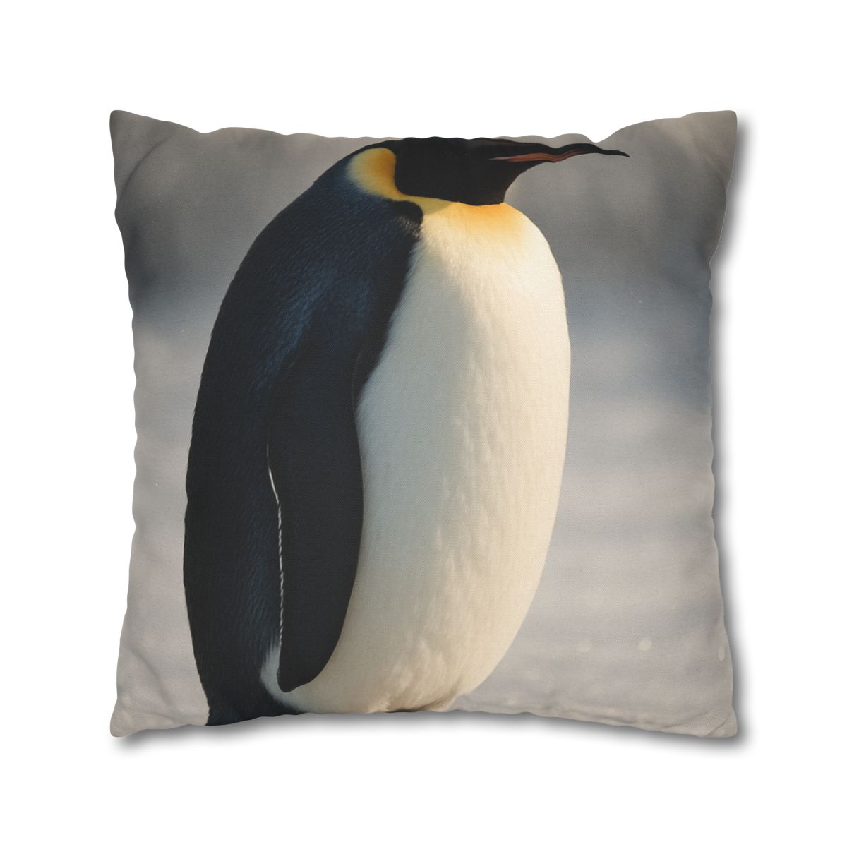 Aurora Drift Emperor Penguin custom pillow cases