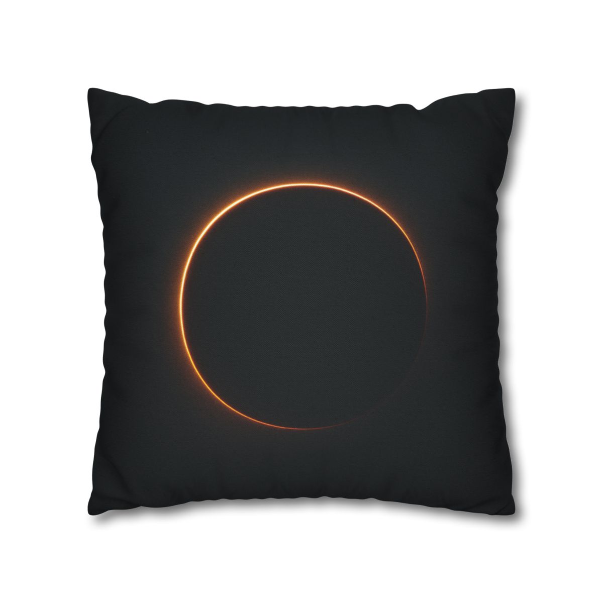 Void Horizon Silhouette Bloom personalized pillow covers