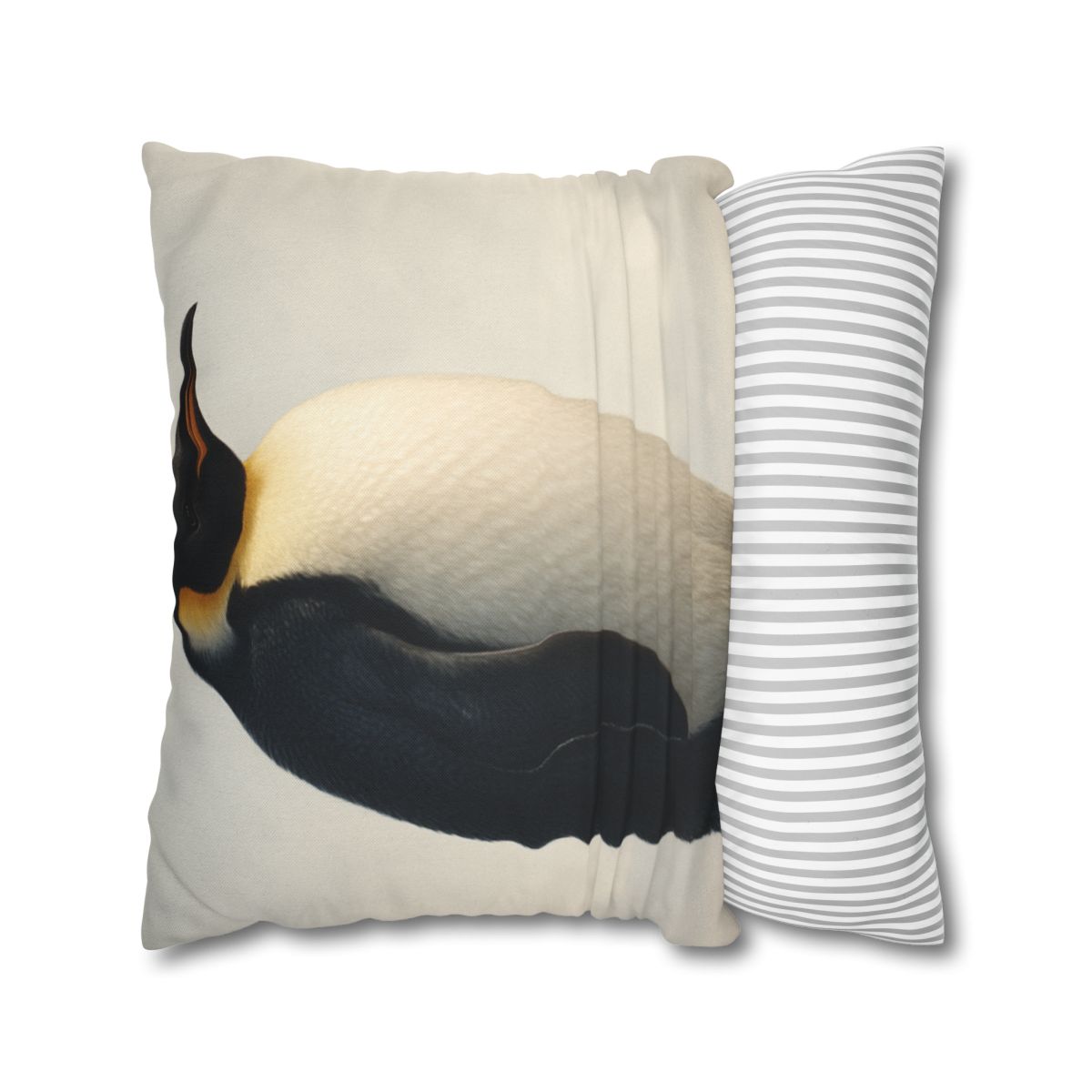 Aurora Hush Emperor Penguin soft cotton pillow cases