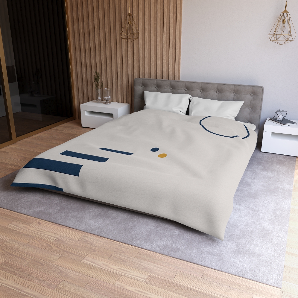 Sparse Constellation Step And Ring soft comforter duvets