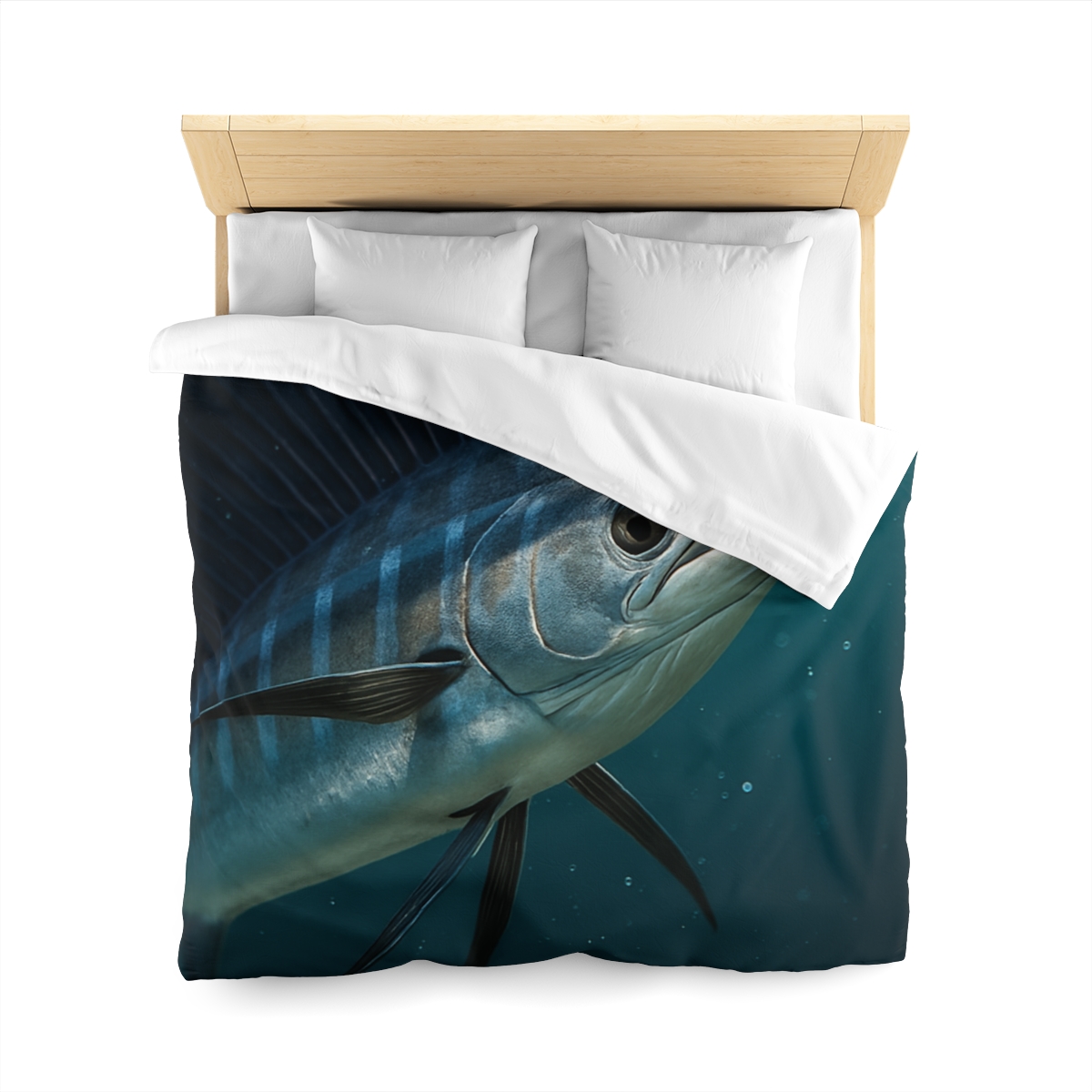 Nebula Flash Sailfish personalized bedding duvets