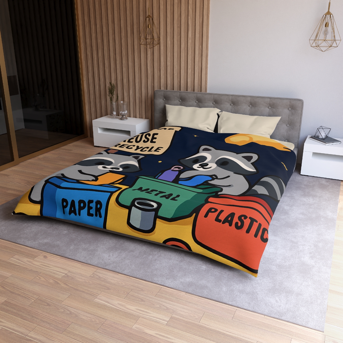 Comet Tail Recycling Rangers duvets for gifts