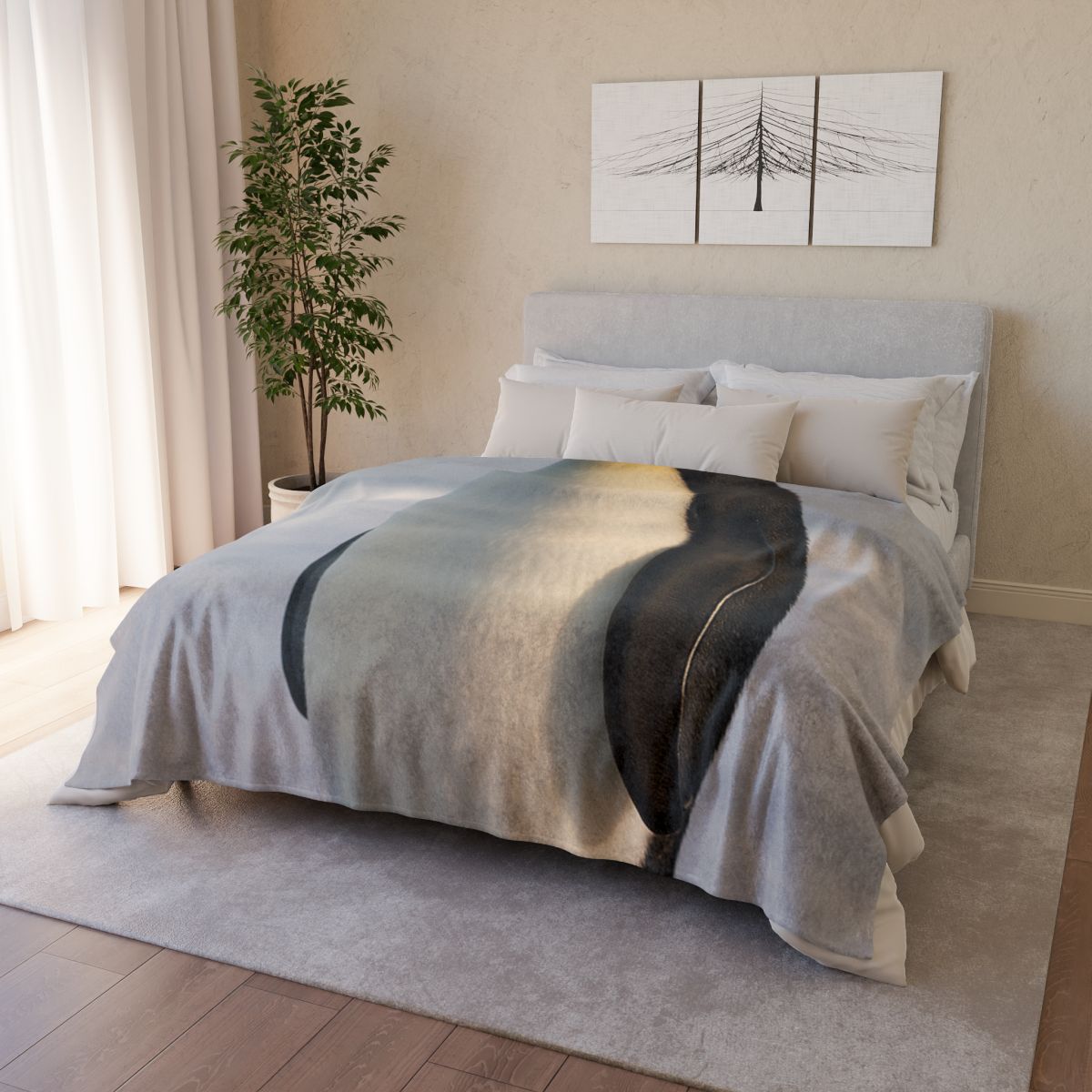 Aurora March Emperor Penguin warm winter blankets